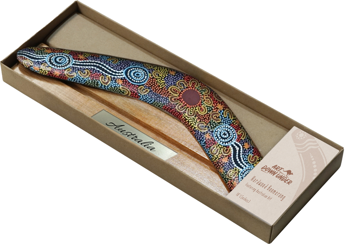 Personalised Boomerang - Women Gathering At Waterholes