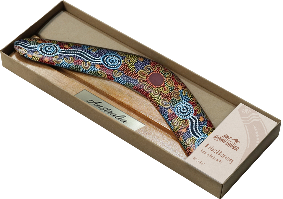 Personalised Boomerang - Women Gathering At Waterholes