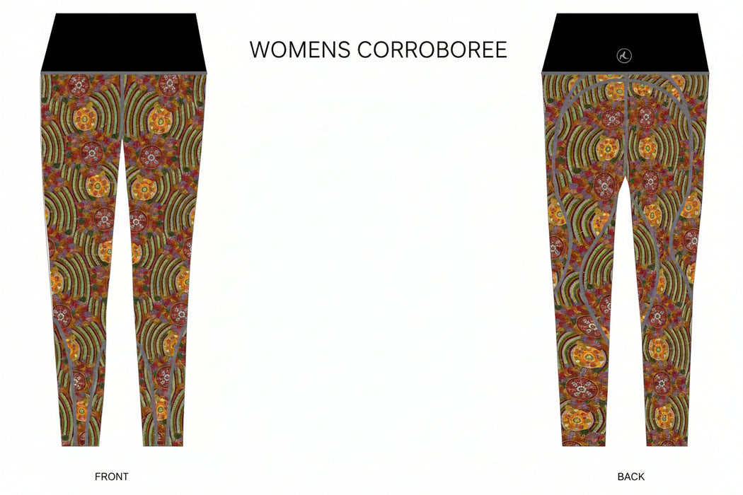 Art Down Under Full Pattern Print Leggings