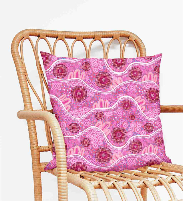 Cushion Cover - Women's Journey By Debbie Scott