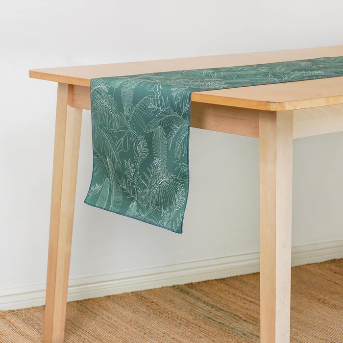 Waste2Wear® Table Runner Rainforest - Red Earth Market