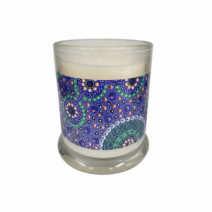 Scented Candle - Water In The Desert By Kathleen Buzzacott