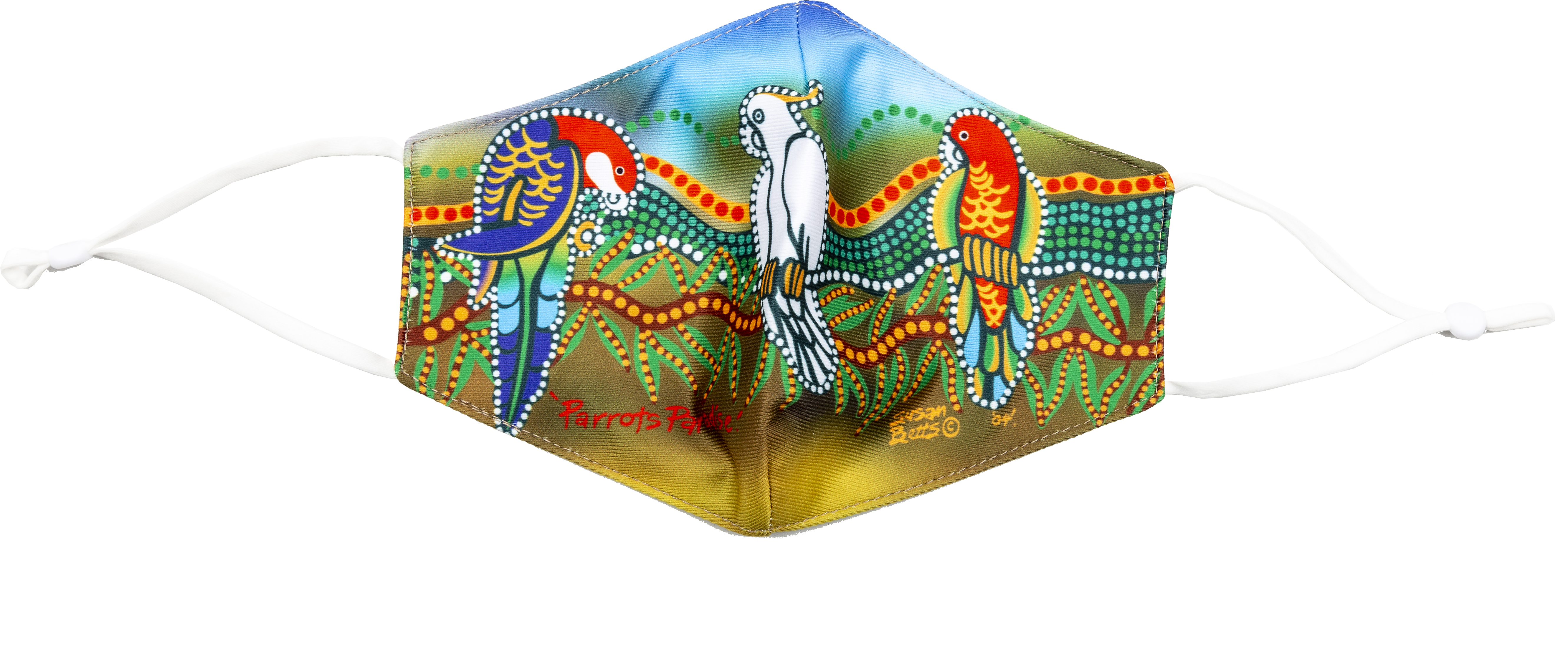 NEW DESIGNS Bulurru Aboriginal Design Face Mask