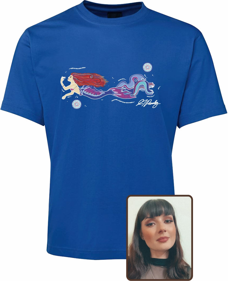 T Shirt Kids Regular Fit - Alisha Pawley, Mermaid Design