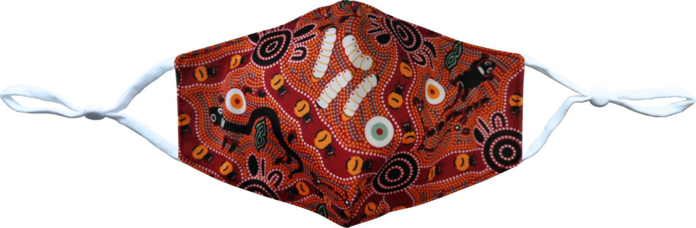 Bulurru Aboriginal Design Face Mask