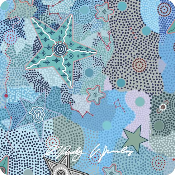 Aboriginal Ceramic Coasters By Alisha Pawley