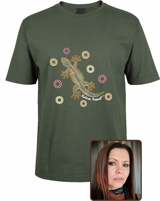 T Shirt ADULT Regular Fit - Kathleen Buzzacott, Gecko Design