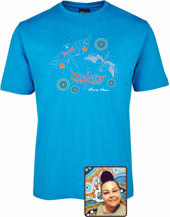 T Shirt ADULT Regular Fit - Marie Nean, Monya Bunguns (Beautiful Wings) Design
