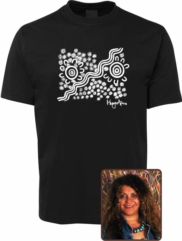 T Shirt ADULT Regular Fit - Merryn Apma, Women Amongst the Spinifex Design