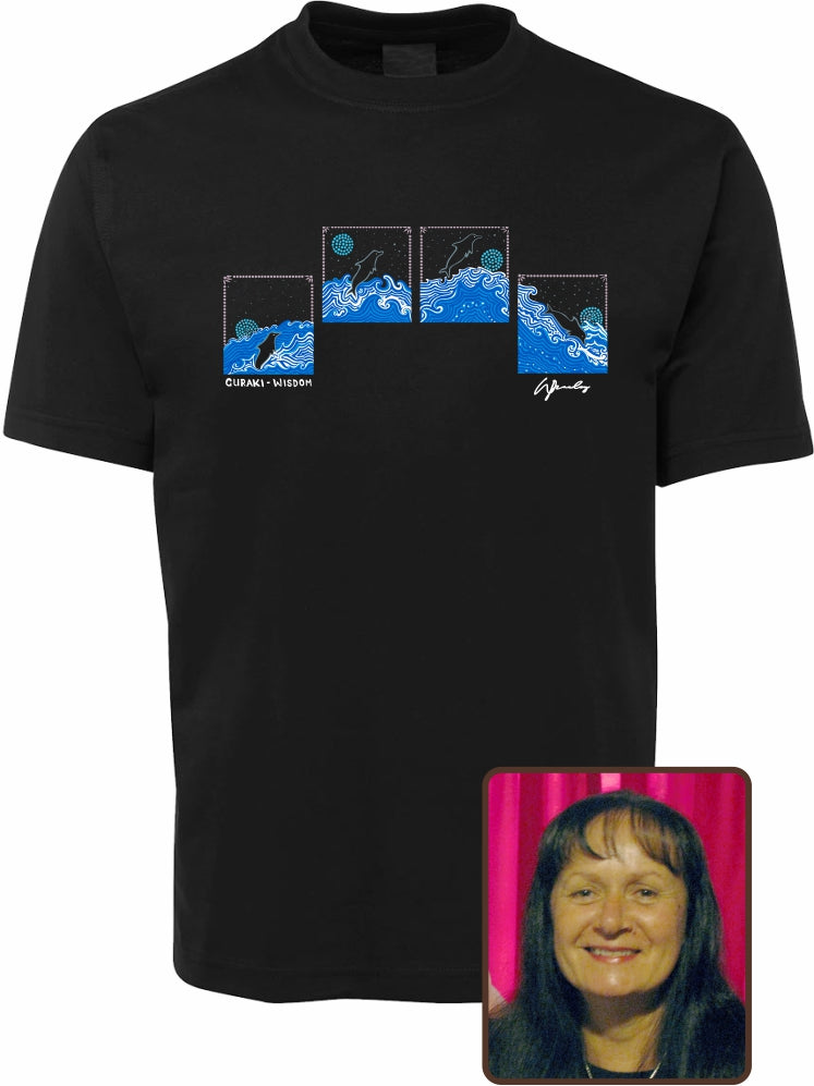 T Shirt ADULT Regular Fit - Wendy Pawley, Guraki Wisdom Design