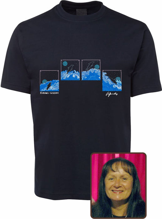 T Shirt ADULT Regular Fit - Wendy Pawley, Guraki Wisdom Design