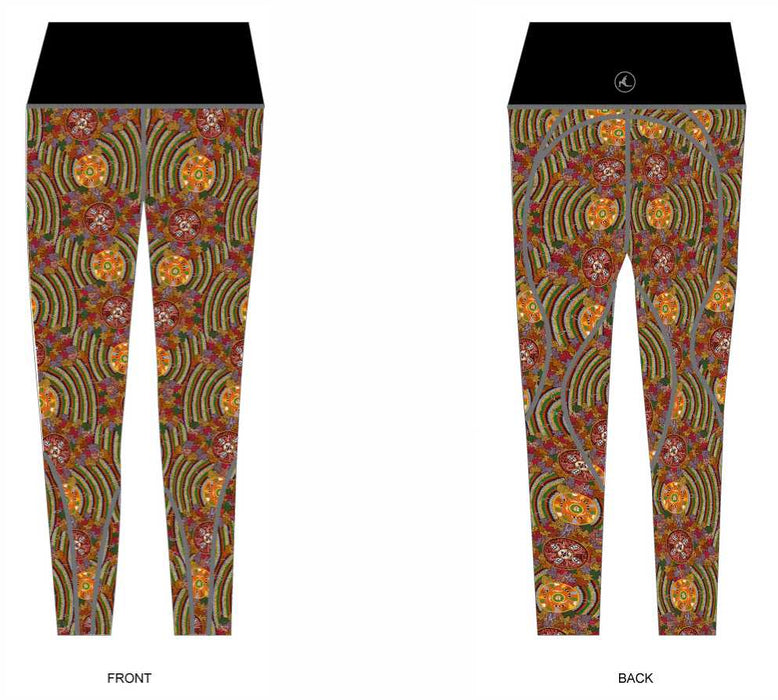 Bulurru Full Pattern Print Leggings